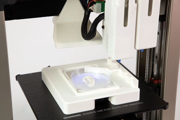  Sample 3D bioprint from the FELIX BIOprinter [Source: FELIXprinters] 