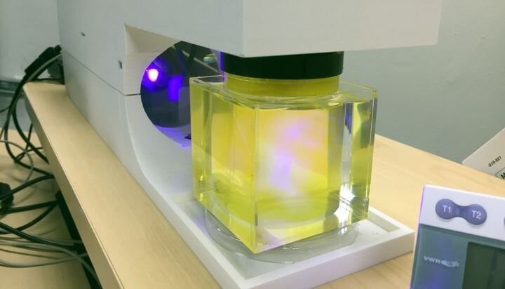  Volumetric 3D printing experiment [Source: Berkeley] 