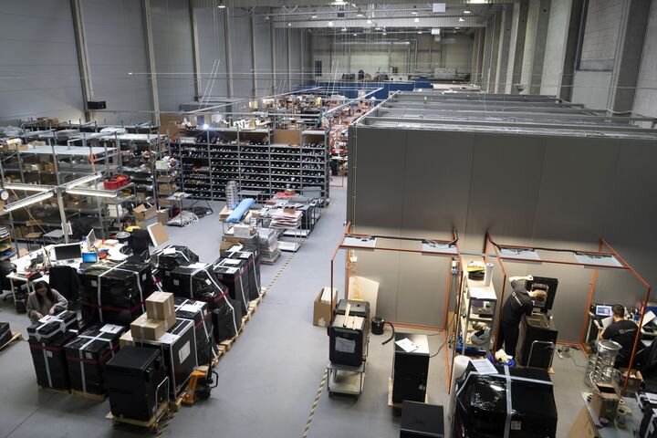 Wide angle view of Sinterit’s new massive production facility [Source: Sinterit]