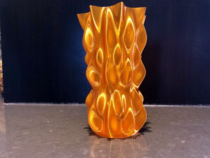 Startlingly beautiful vase 3D printed using Fiberlogy’s EASY PET-G material [Source: Fabbaloo]