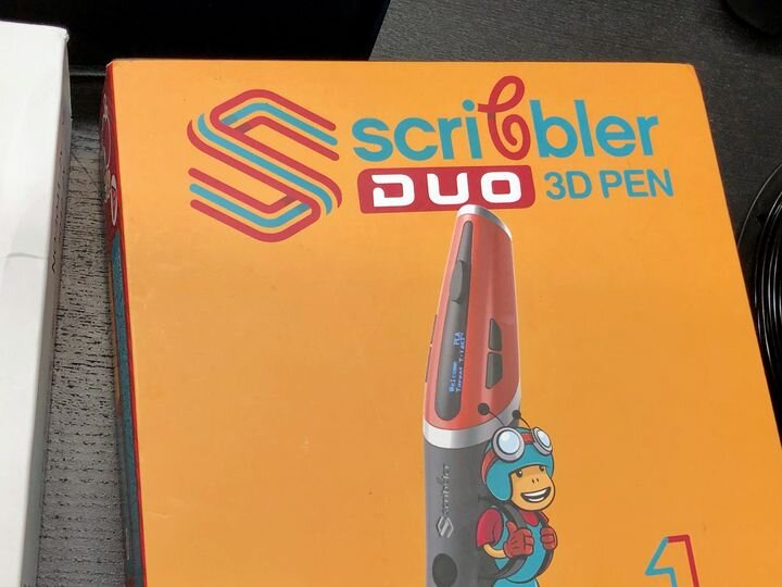  The Scribbler Duo 3D pen [Source: Fabbaloo] 