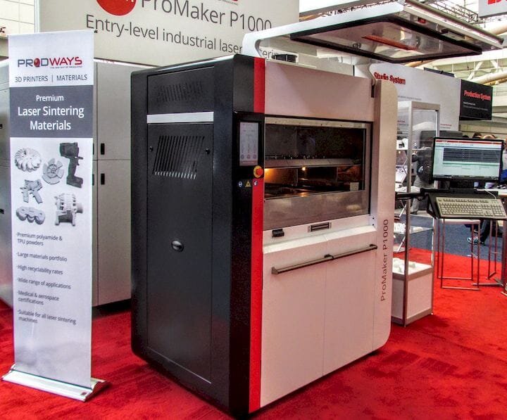  The Prodways P1000 3D printer [Source: Fabbaloo] 