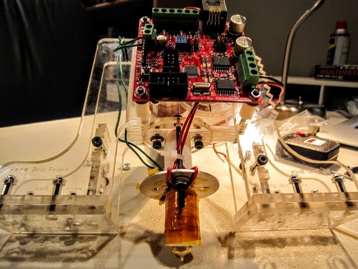  Extrusion mechanism on the original MakerBot CupCake desktop 3D printer [Source: Fabbaloo] 