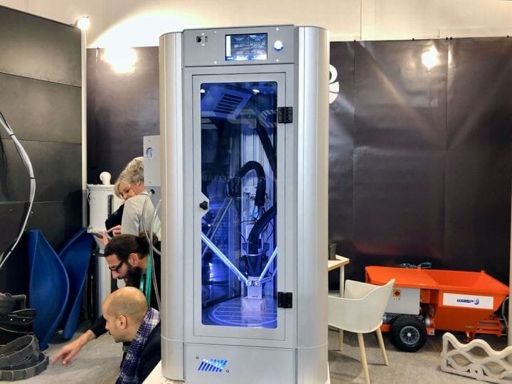  The new Delta WASP 2040 TECH high temperature 3D printer [Source: Fabbaloo] 