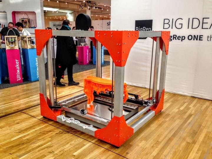  BigRep’s firs major success, the BigRep One large-format 3D printer [Source: Fabbaloo] 