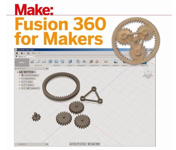  Fusion 360 for Makers [Source: Amazon] 
