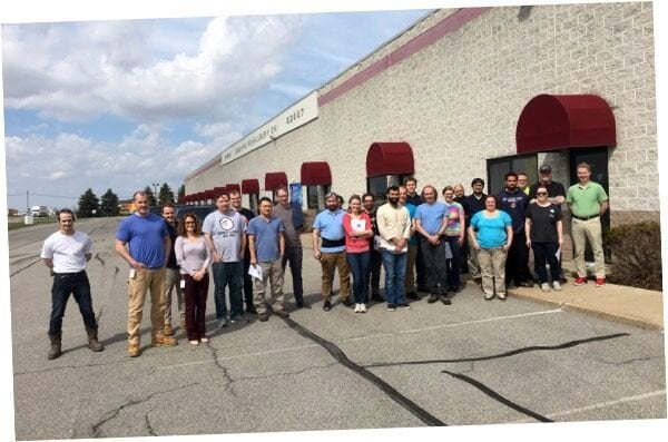  Formlabs’ new Spectra Polymers team in Ohio [Source: Formlabs] 