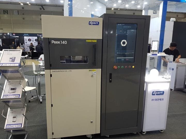  Daegun Tech Peek140 3D printer at TCT Korea 2019 [Source: Mark Lee] 