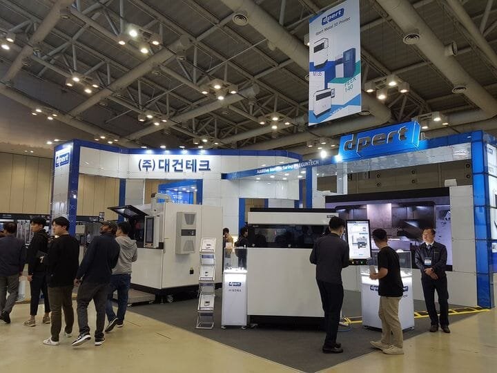  Daegun Tech booth at TCT Korea 2019 [Source: Mark Lee] 