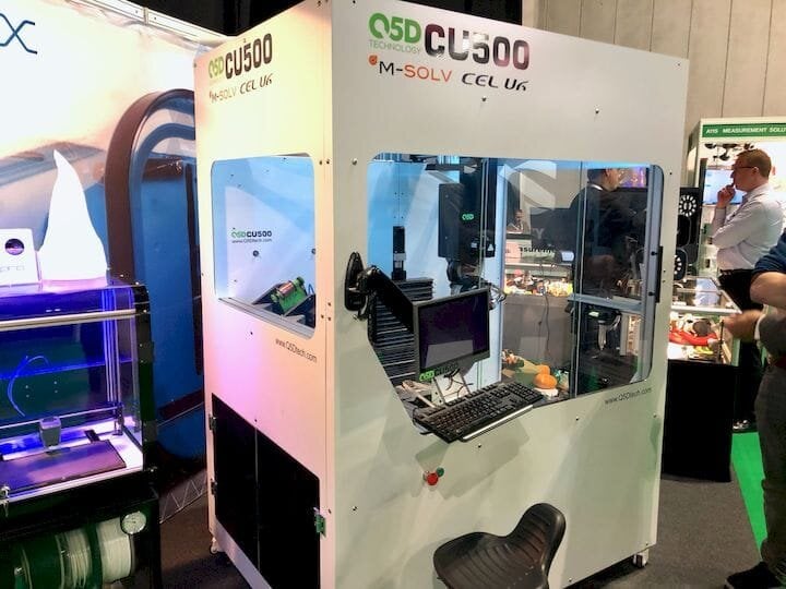  The Q5D CU500 3D industrial 3D printer [Source: Fabbaloo] 