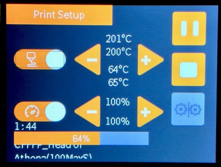  ANET ET4 print settings adjustments [Source: Fabbaloo] 