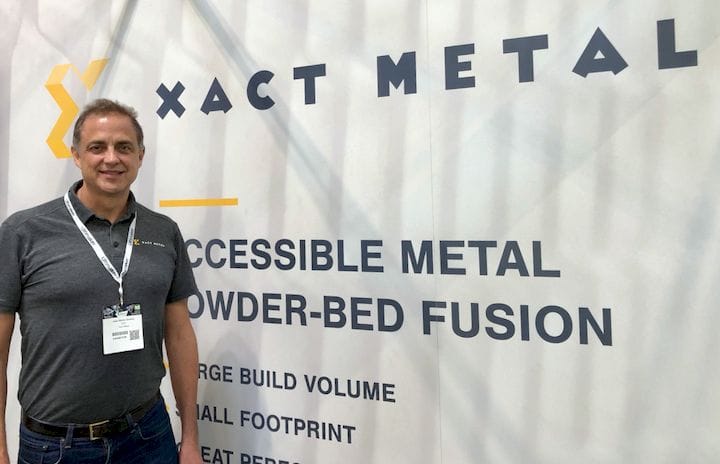  XACT Metal’s CEO, Juan Mario Gomez [Source: Fabbaloo] 