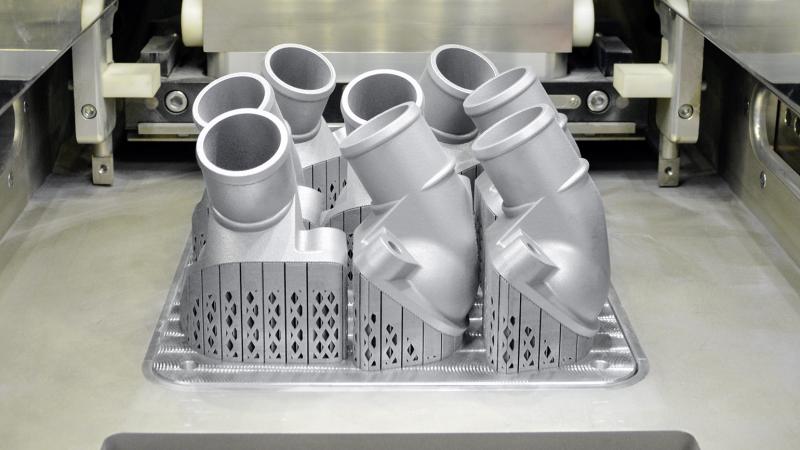 3D printed aluminum parts [Source: Mercedes-Benz Trucks ] 