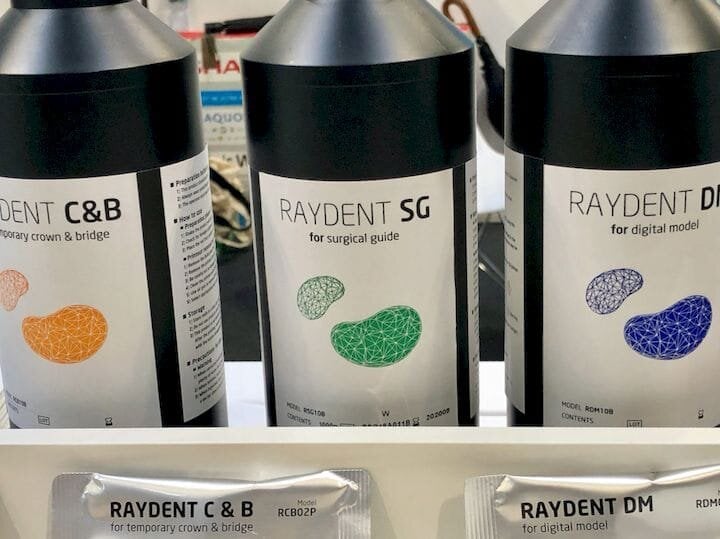  Biocompatible resins for the RayDent Studio dental 3D printing system [Source:: Fabbaloo] 