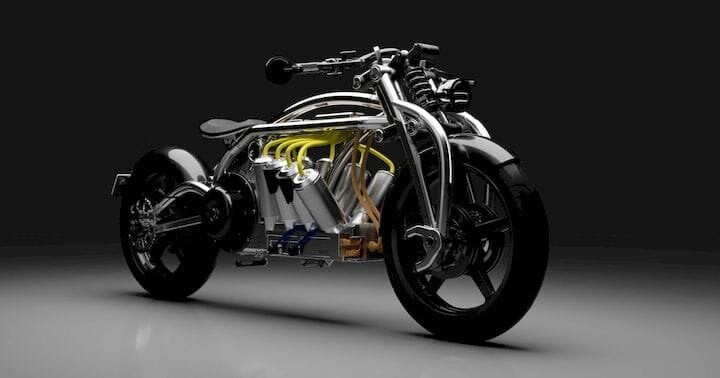  The Zeus V8 Electric Motorcycle [Source: Curtiss Motorcycles] 
