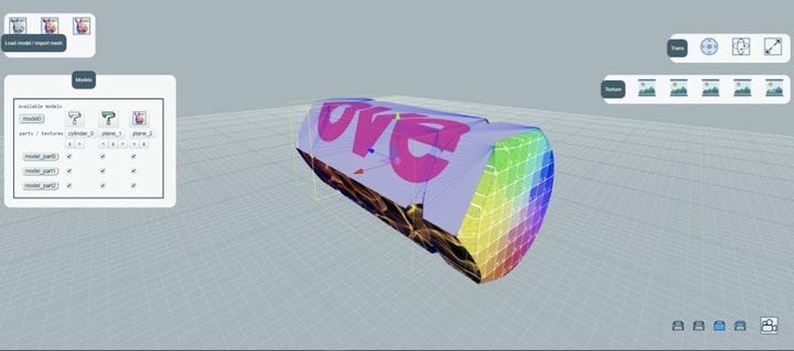  Software to prepare 3D models for color 3D printing [Source: OVE] 