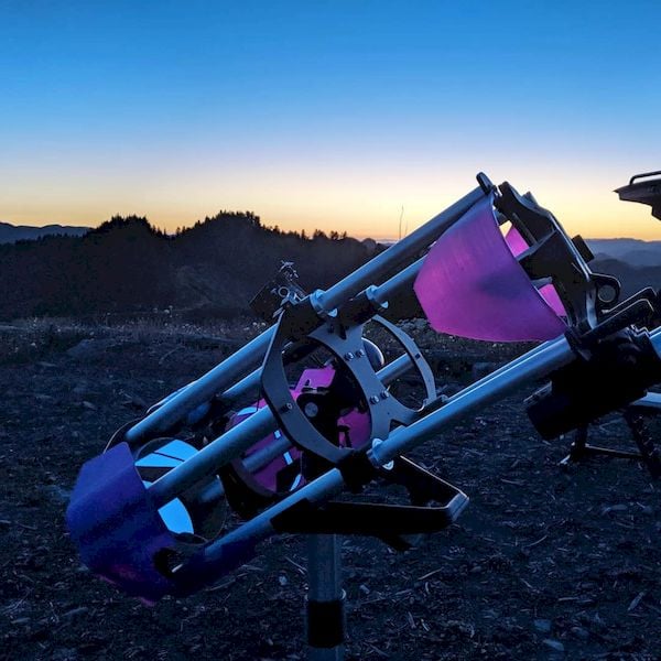 The 3D printed Drifter binocular telescope [Source: Analog Sky] 