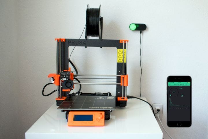  A VOC sensor system installed on a 3D printer [Source: Hackaday] 