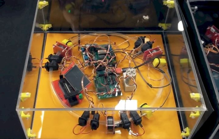  A 3D printed particle accelerator [Source: Kickstarter] 
