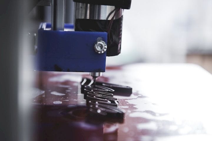  Image of advanced chocolate 3D printer [Source: La MIAM Factory & Twodesigners] 