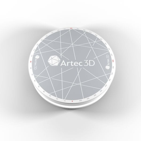  The new Artec Turntable accessory for 3D scanning [Source: Artec 3D] 