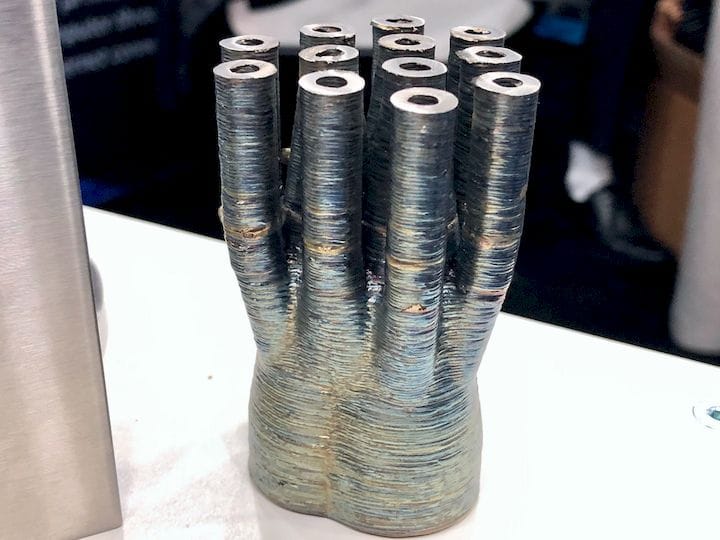 A metal 3D print made by Additec [Source: Fabbaloo] 