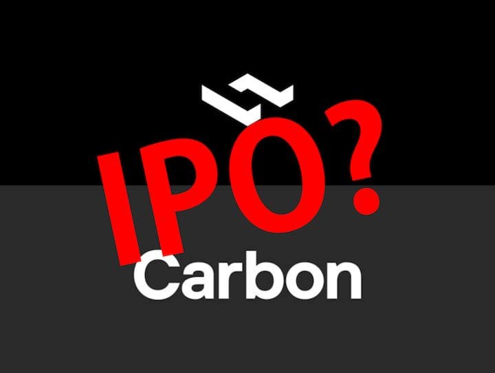  Could Carbon IPO? [Source: Fabbaloo] 