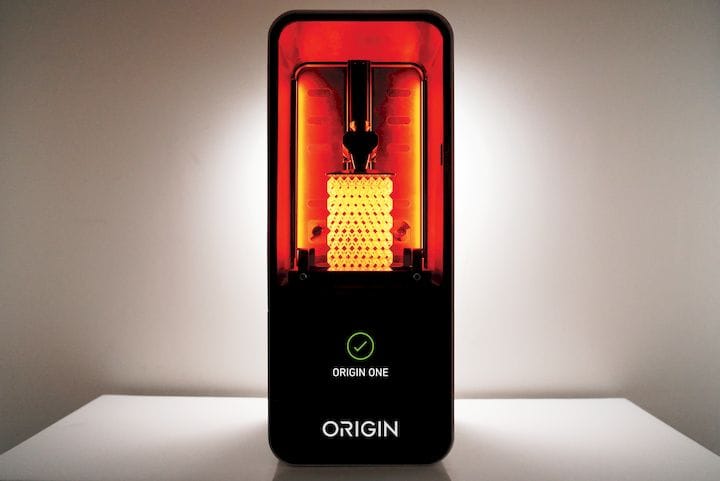  The Origin One manufacturing 3D printer [Source: Origin] 
