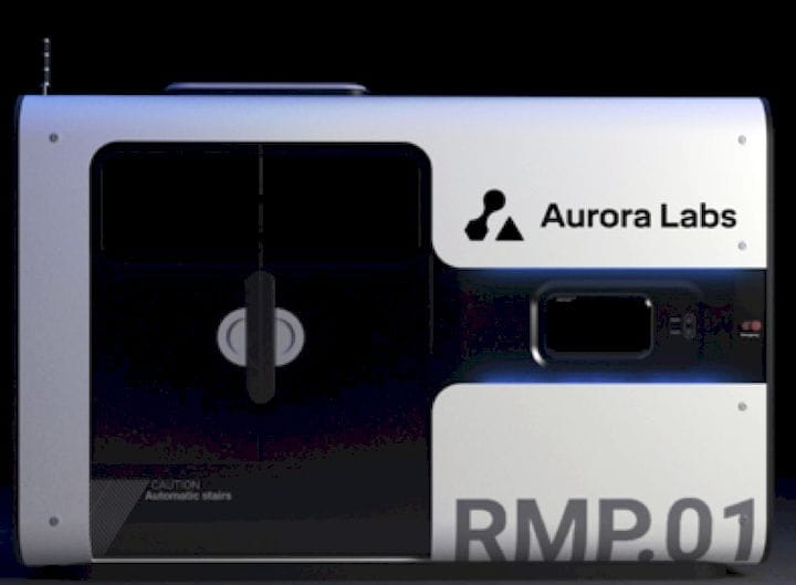  The all-new RMP1 Beta metal 3D printer [Source: Aurora Labs] 
