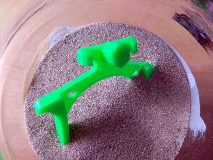  Preparing to anneal — heat treat — a 3D print [Source: Reddit] 