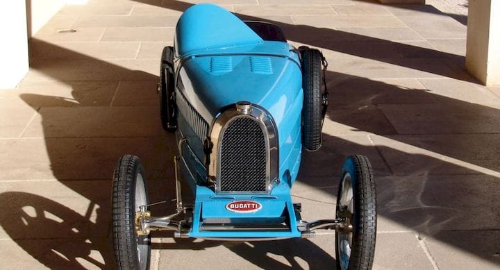  The Bugatti Baby II, for rich kids who want to go fast. (Image courtesy of Bugatti.) 