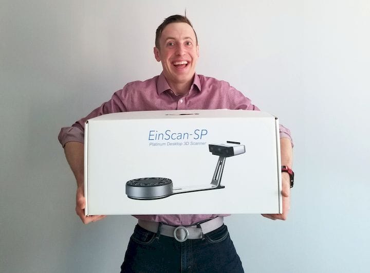  Testing the Einscan-SP 3D Scanner [Source: SolidSmack] 