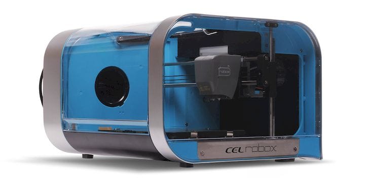  The RoboxDual desktop 3D printer [Source: CEL-Robox] 