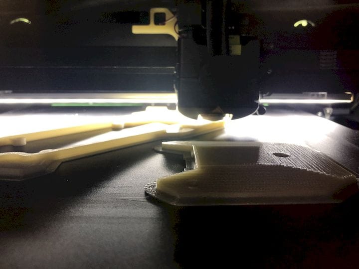  The Xioneer Industrial 3D printer in operation [Source: Xioneer] 
