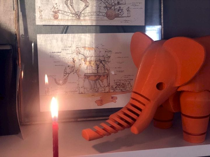  Another view of the popular 3D printed “Elephant” [Source: Medium] 