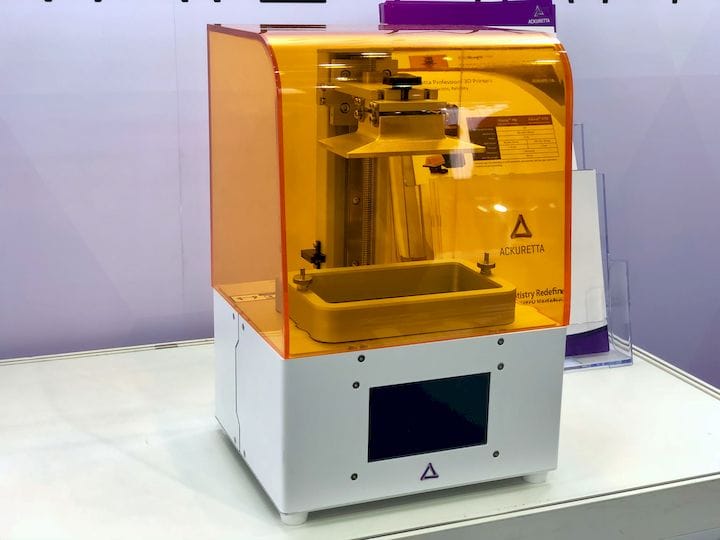  The new Ackuretta FreeShape 120 high resolution 3D printer [Source: Fabbaloo] 