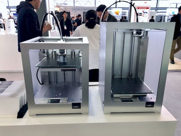  Lugo Labs desktop 3D printers [Source: Fabbaloo] 