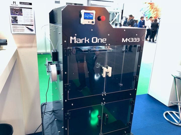  The Mark One MK333 professional 3D printer [Source: Fabbaloo] 