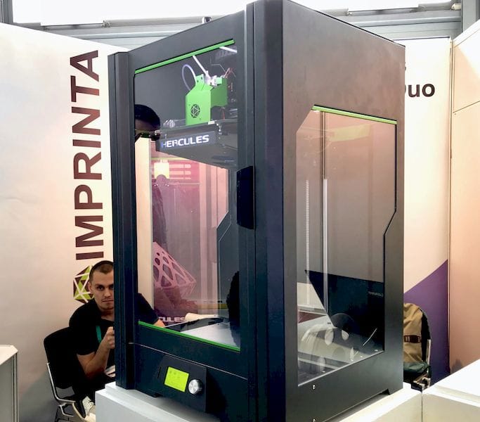 The Hercules Strong professional 3D printer [Source: Fabbaloo] 