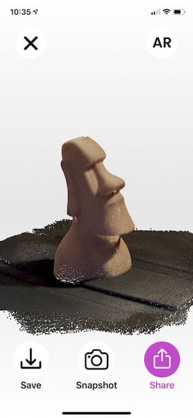  Successful 3D scan by Capture: 3D Scan Anything [Source: Fabbaloo] 