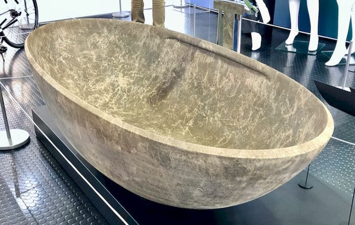 A fabulous 3D printed bathtub by Sandhelden [Source: Fabbaloo] 