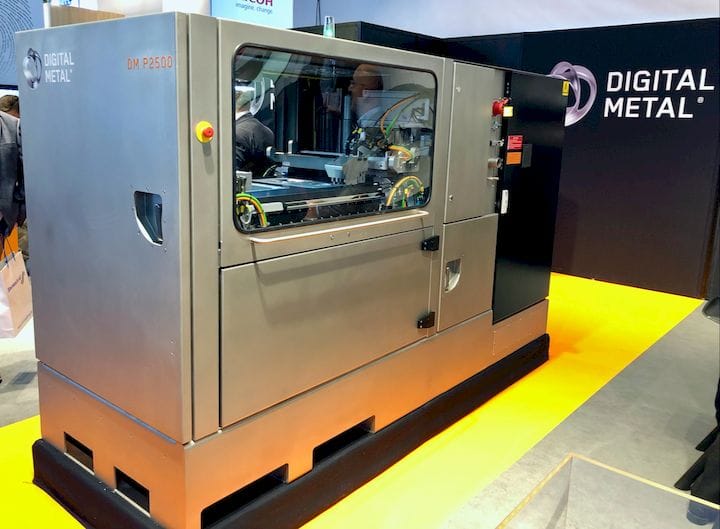  Digital Metal’s DM P2500 metal 3D printer [Source: Fabbaloo] 