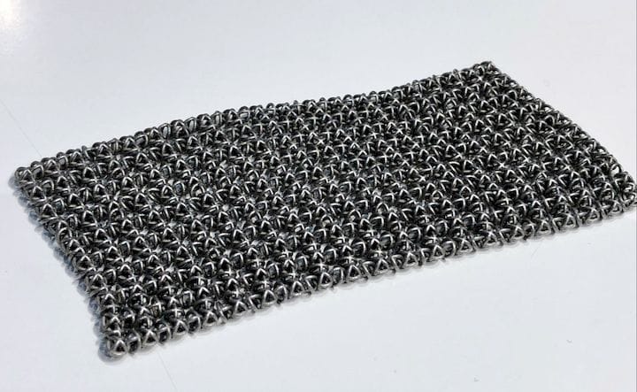  Digital Metal’s 3D printing resolution is so high they can actually 3D print a fine metal mesh [Source: Fabbaloo] 