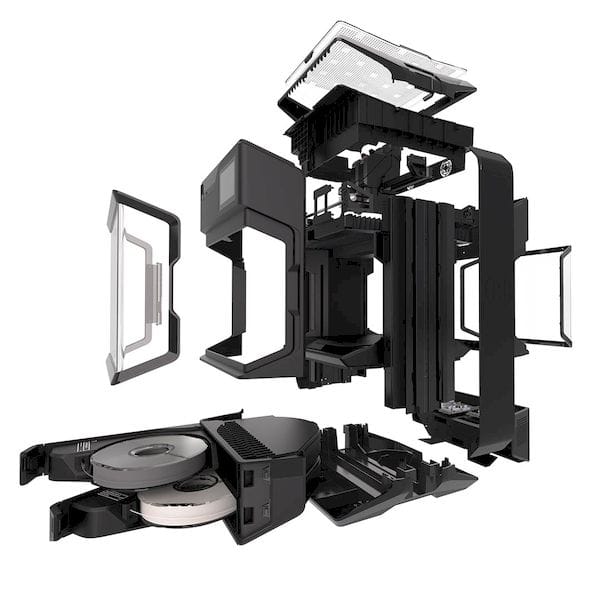  MakerBot’s new Method 3D printer - exploded view [Source: MakerBot] 