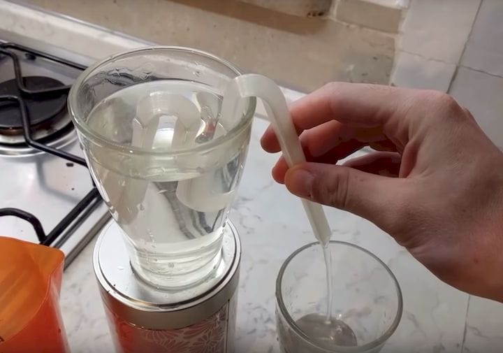  A 3D printed self-starting siphon [Source: Andrea Fontana] 
