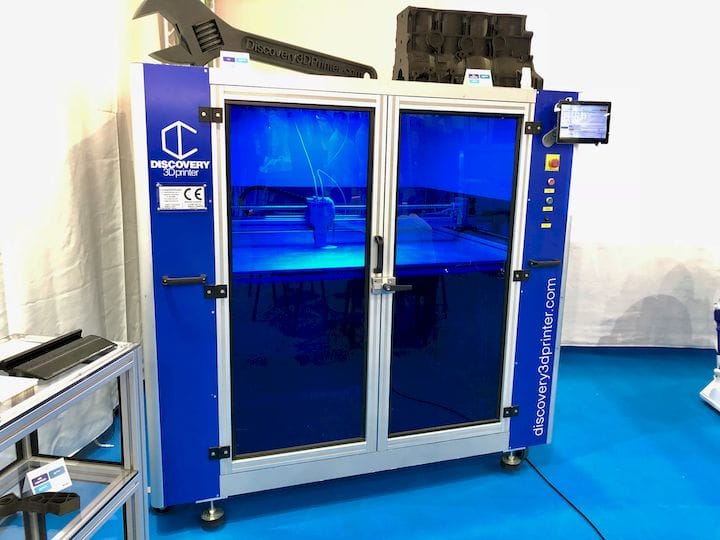  The Discovery industrial 3D printer from CNC Barcenas [Source: Fabbaloo] 