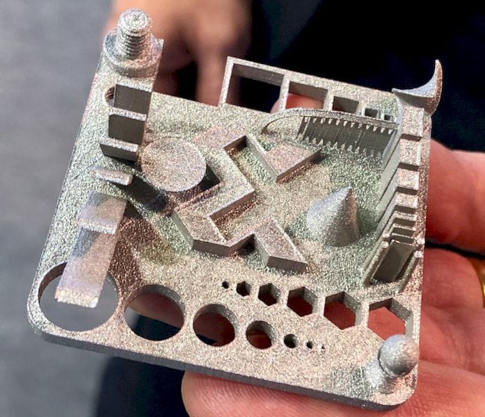  A finely detailed metal 3D print from Xact Metal [Source: Fabbaloo] 
