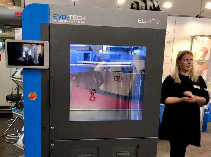  The EVO-TECH EL-102 Engineering 3D Printer [Source: Fabbaloo] 