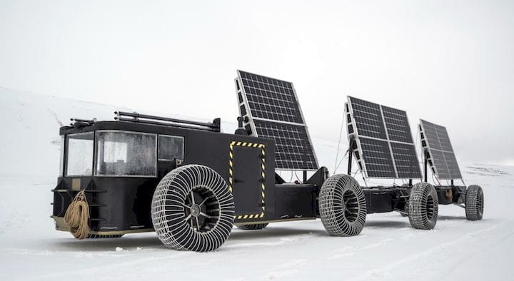  The 3D printed Solar Voyager heads to Antarctica [Source: Clean2Antarctica] 