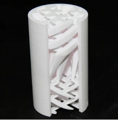  A ceramic 3D print with very complex geometry [Source: Creatz3D] 